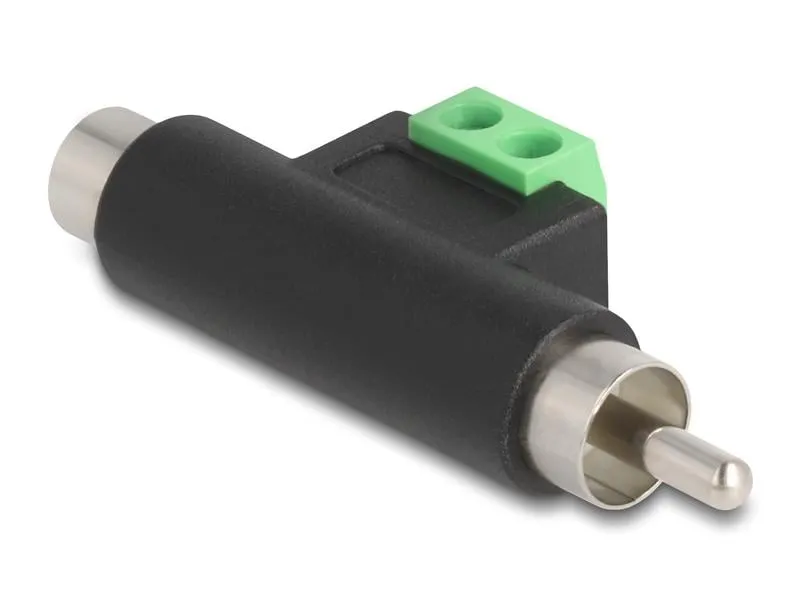Delock Audio-Adapter Terminalblock zu Cinch - Cinch Delock Audio-Adapter Terminalblock zu Cinch - Cinch