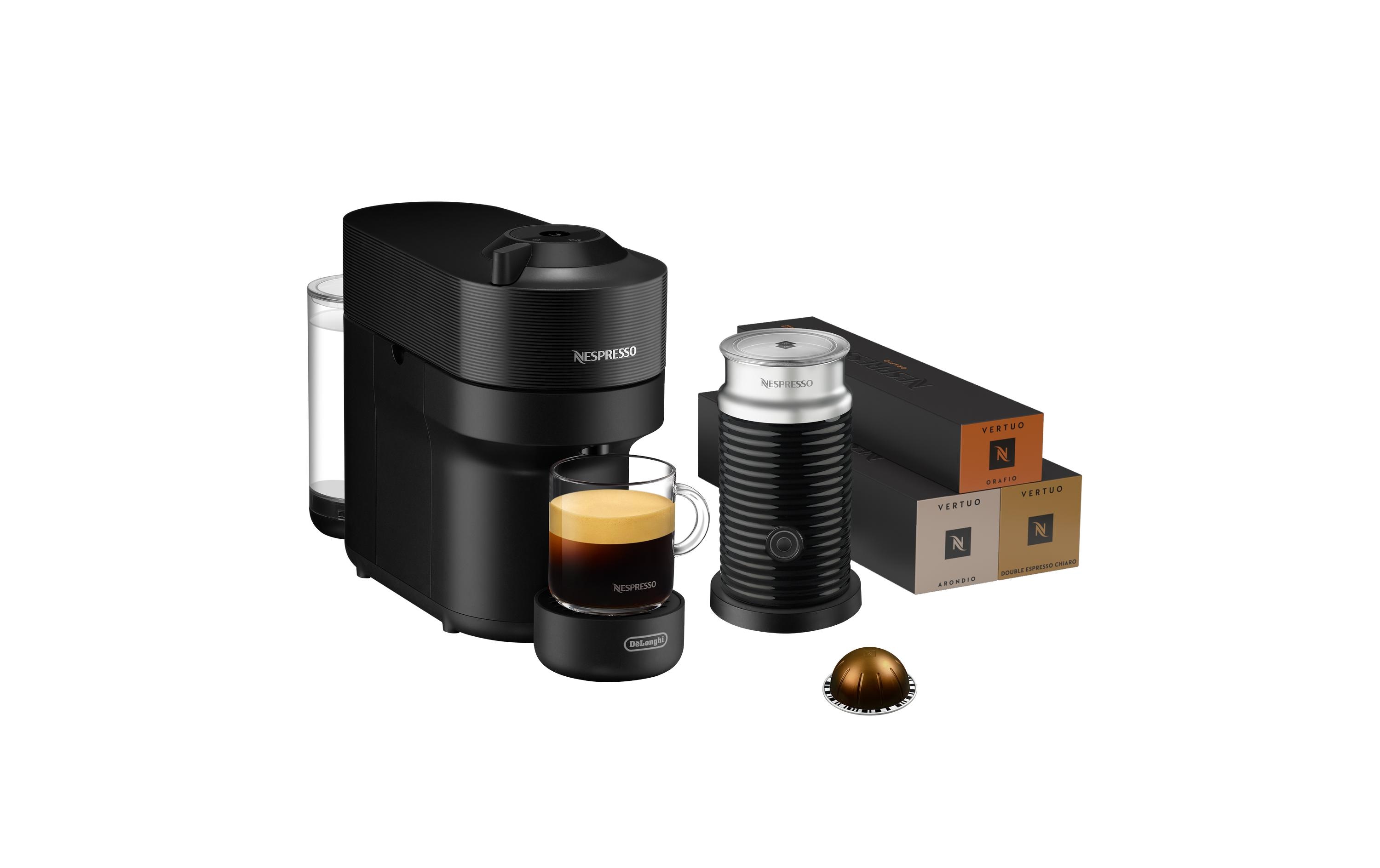 De'Longhi Kaffeemaschine Nespresso Vertuo Pop Schwarz