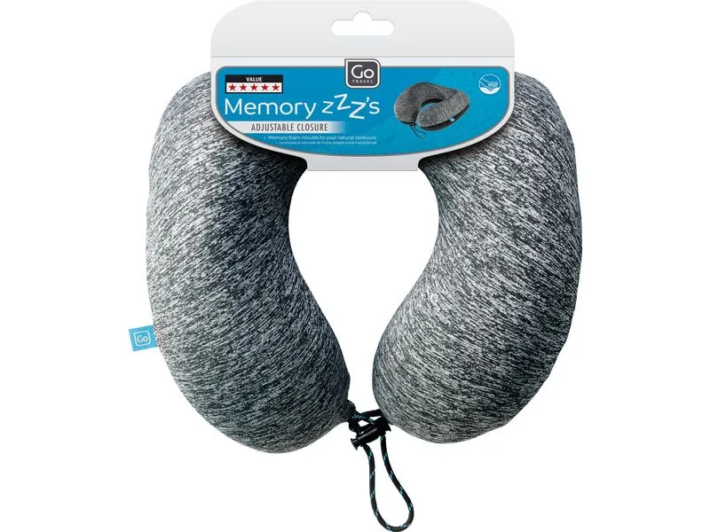 GOTravel Reisekissen Memory ZZZs Blau/Grau GOTravel Reisekissen Memory ZZZs Blau/Grau