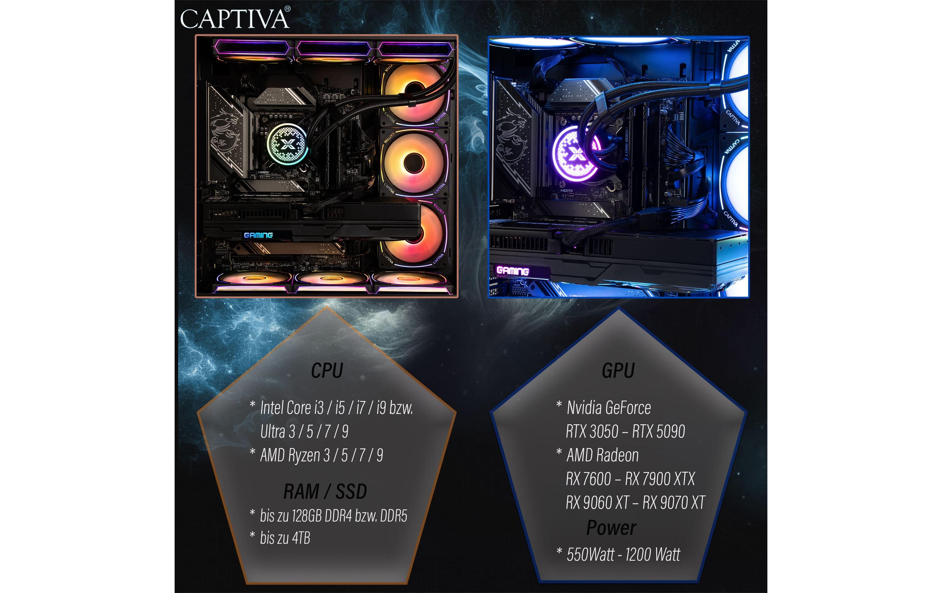 Captiva Gaming PC Highend Gaming I93-179