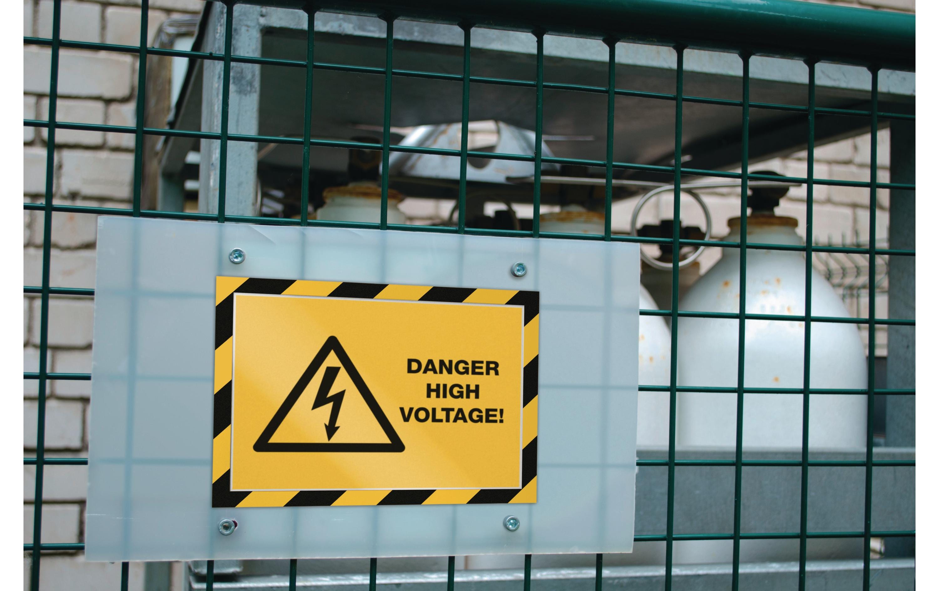 DURABLE Präsentationsrahmen A4 Security 2 Stück