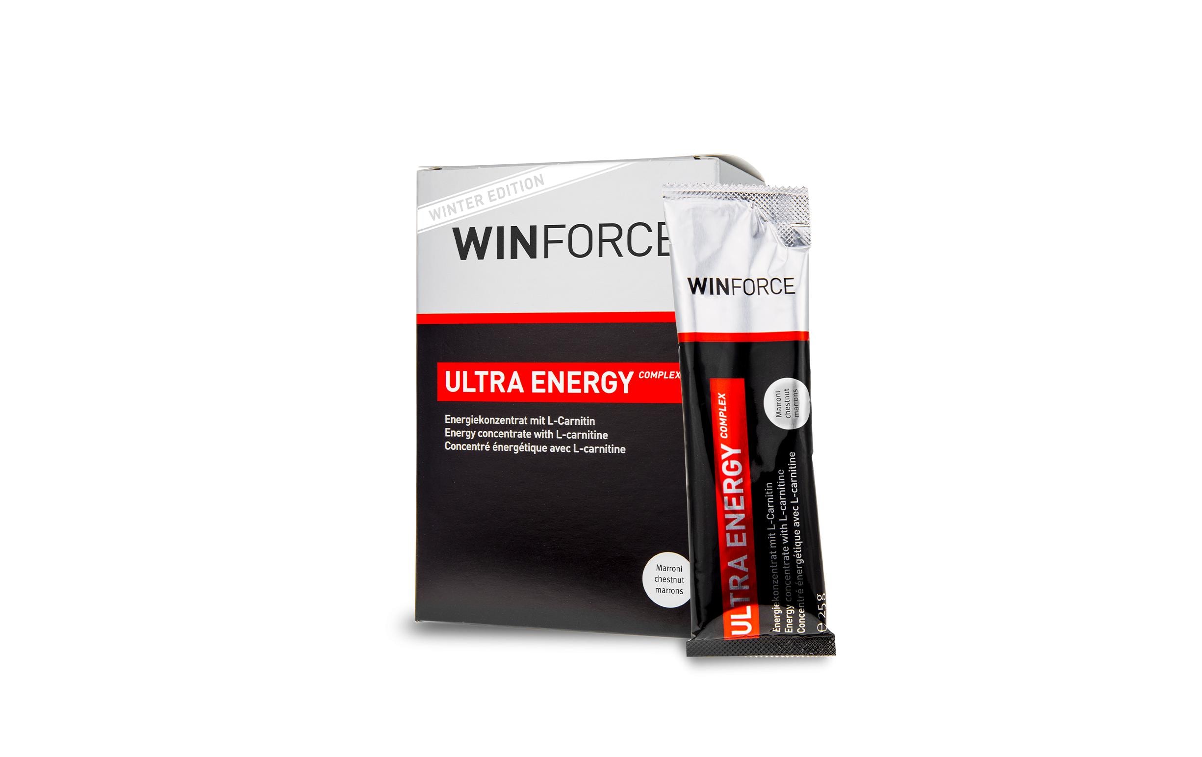 WINFORCE Pulver Ultra Energy Complex Maroni, 10 Stück