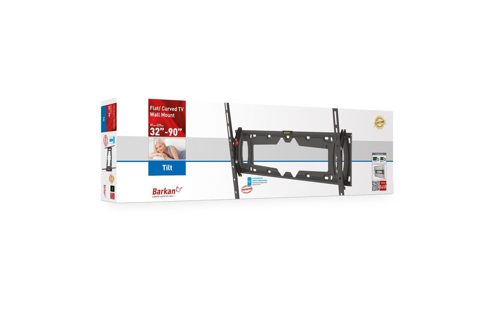 Barkan Wandhalterung WH E410+ Schwarz