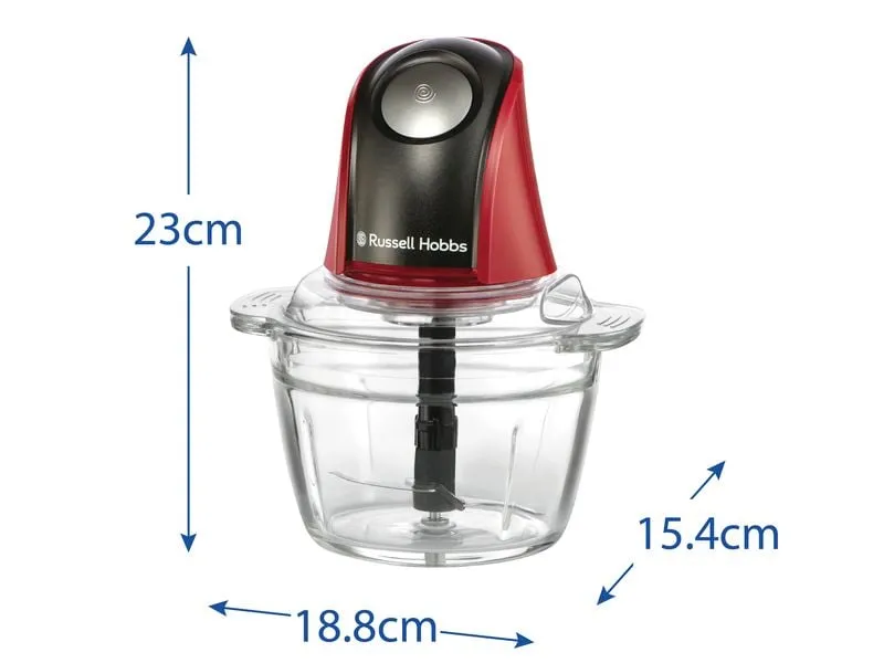 Russell Hobbs Zerkleinerer Desire Mini Rot, 0.5 l