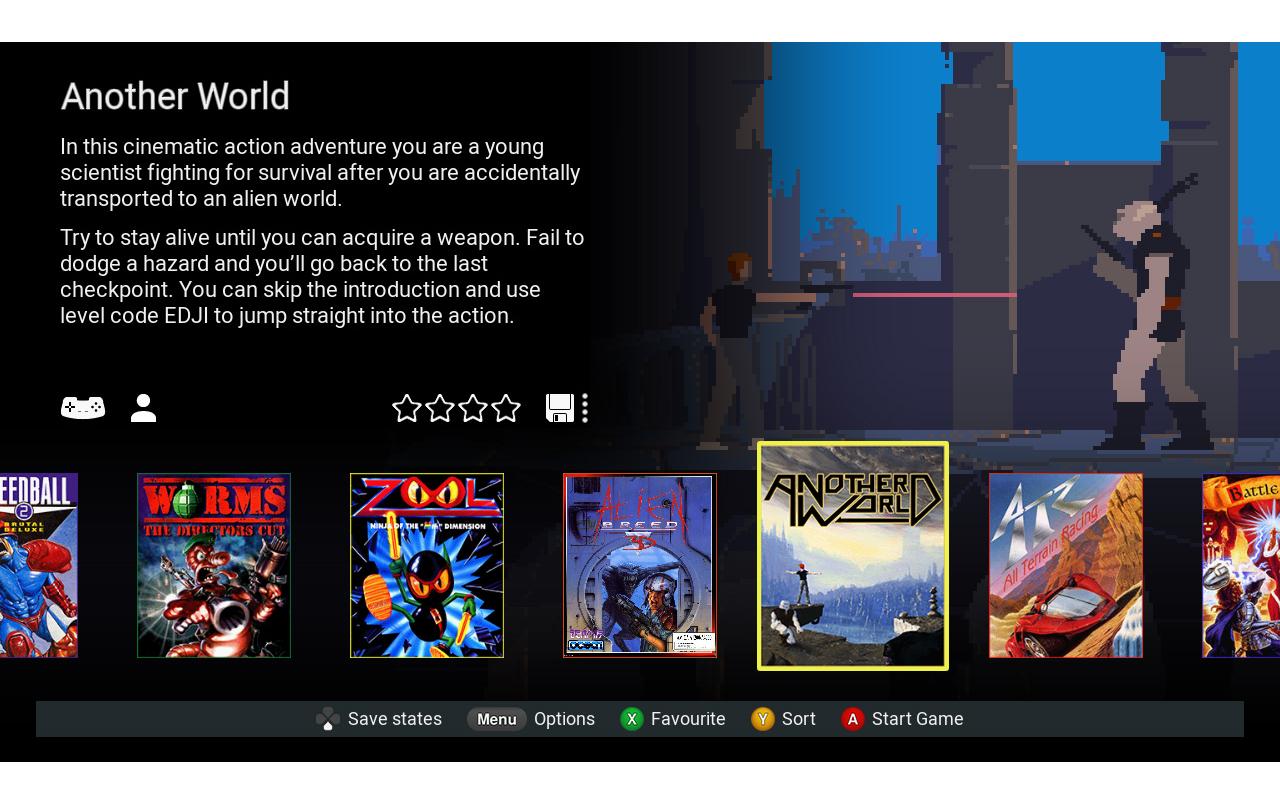 retro-bit Spielkonsole The A500 Mini