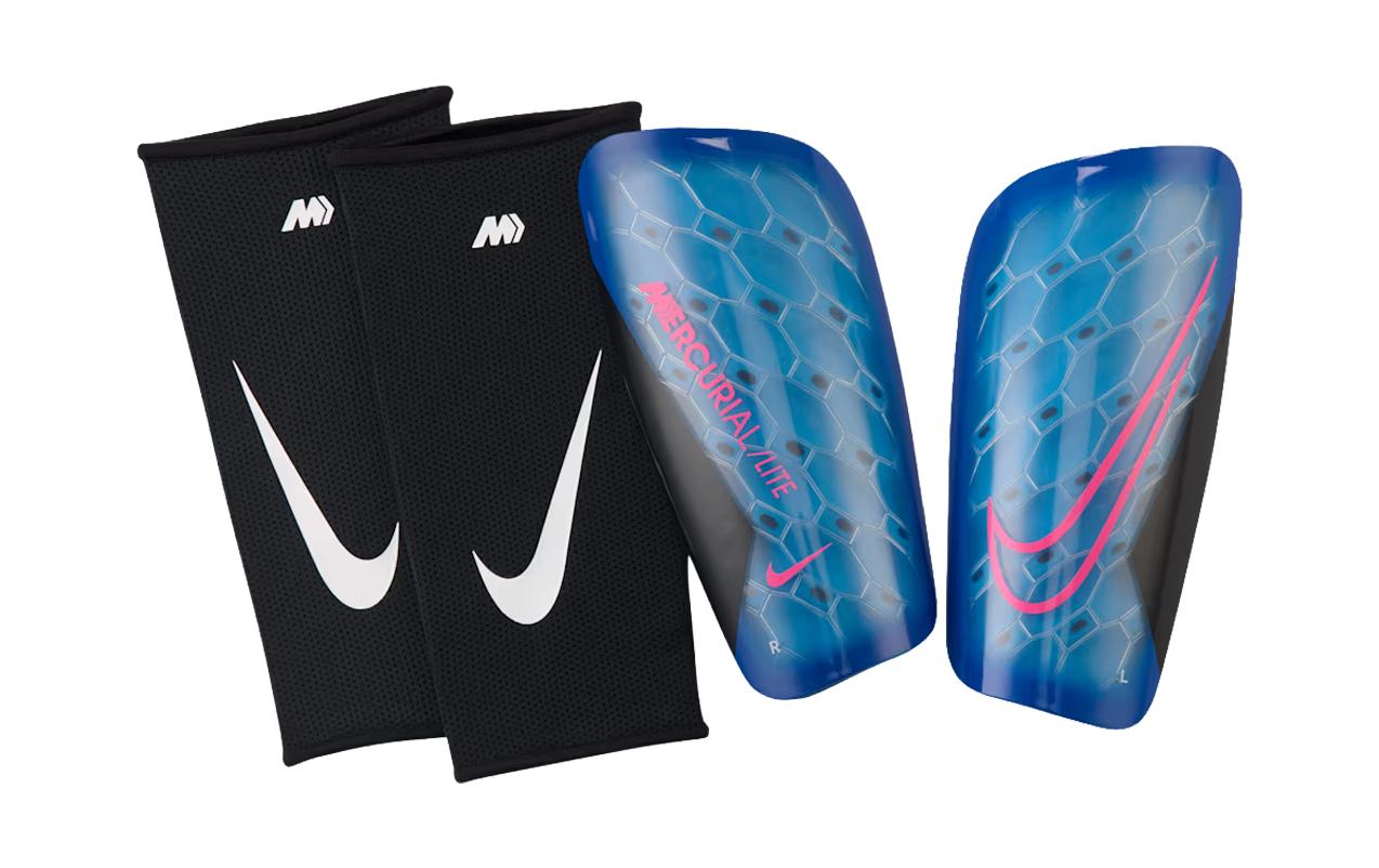 NIKE Schienbeinschoner Mercurial Lite Blau L