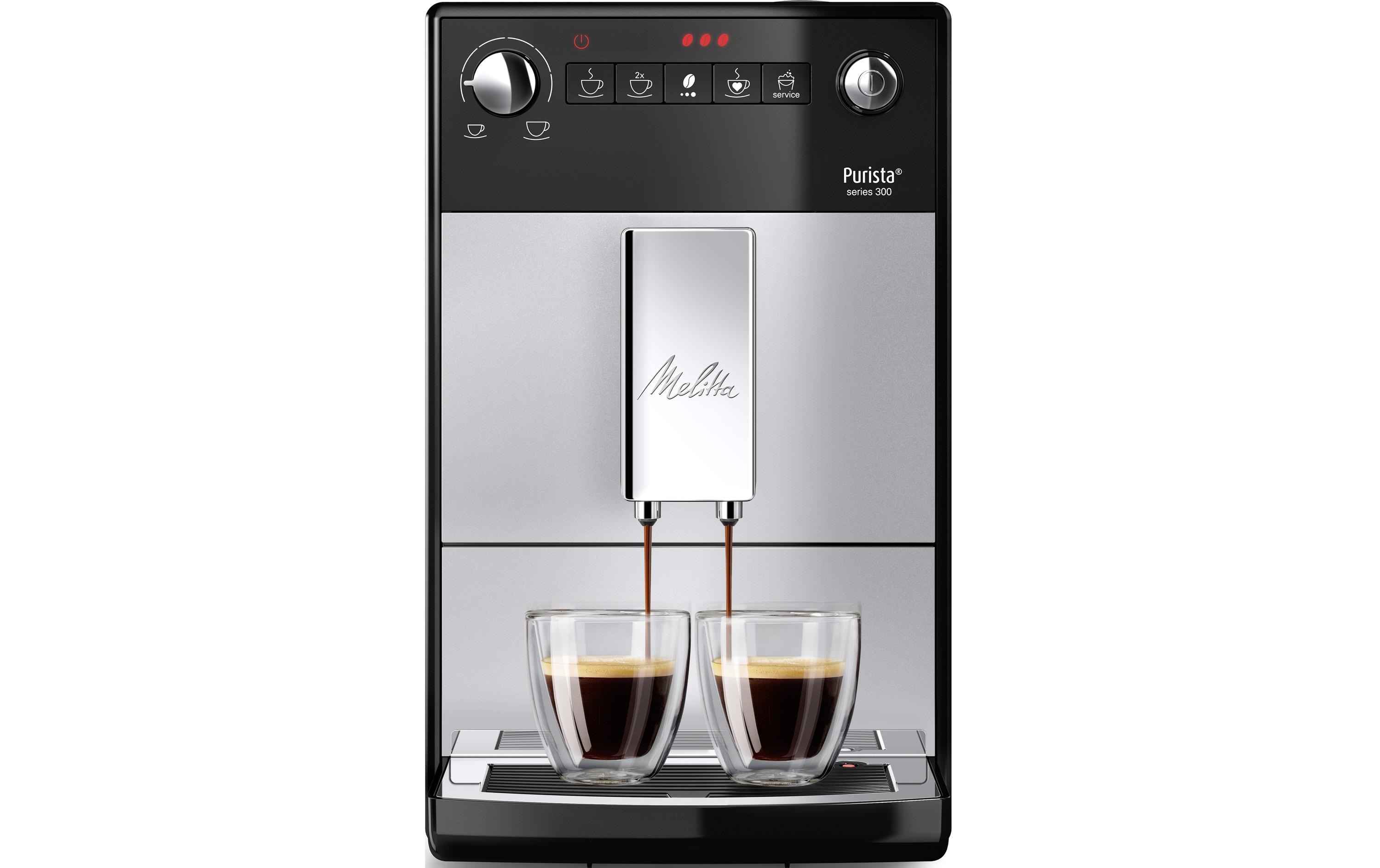 Melitta Kaffeevollautomat Purista Silber Melitta Kaffeevollautomat Purista Silber