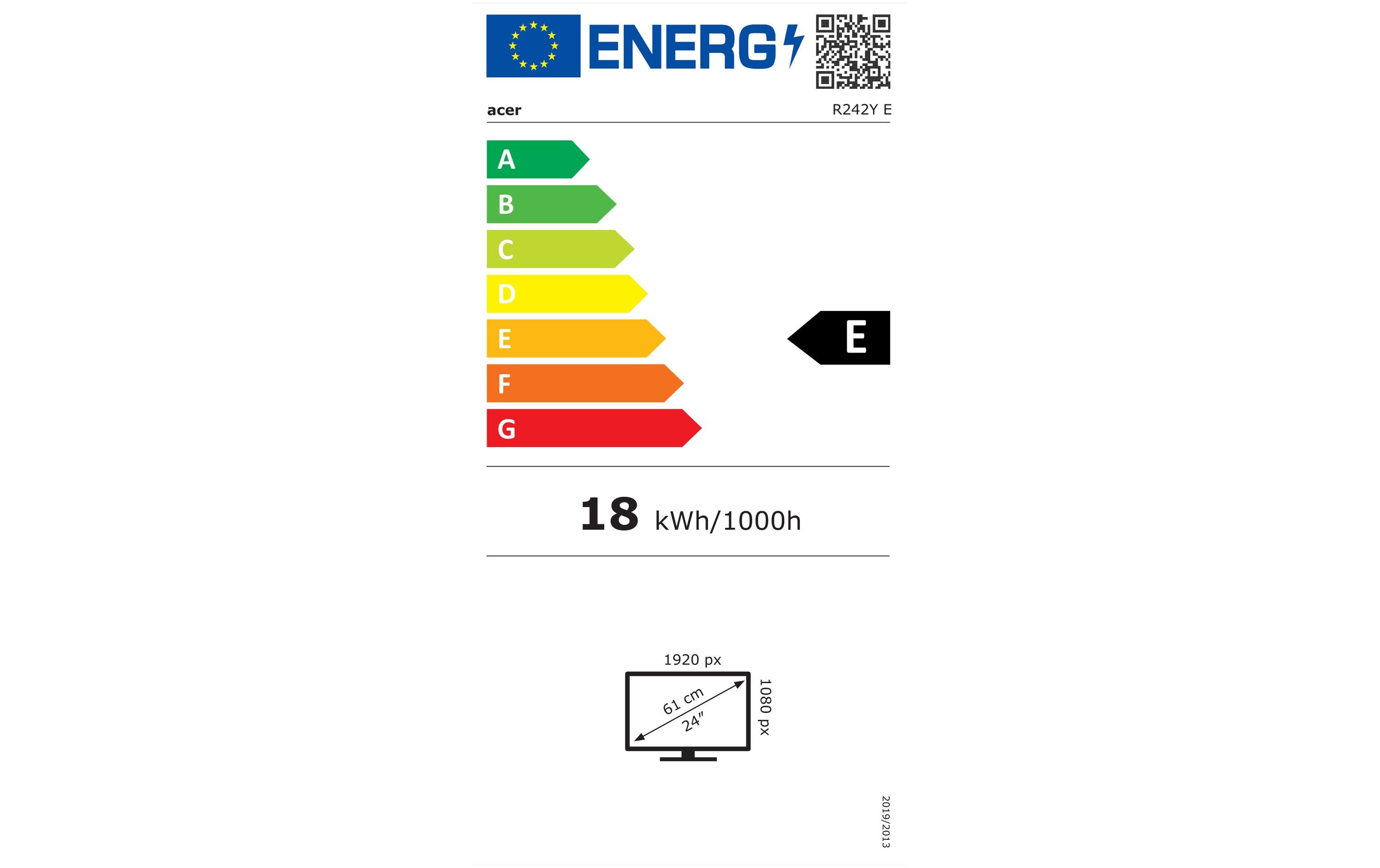 Acer Monitor Vero RS242Ybpamix Acer Monitor Vero RS242Ybpamix