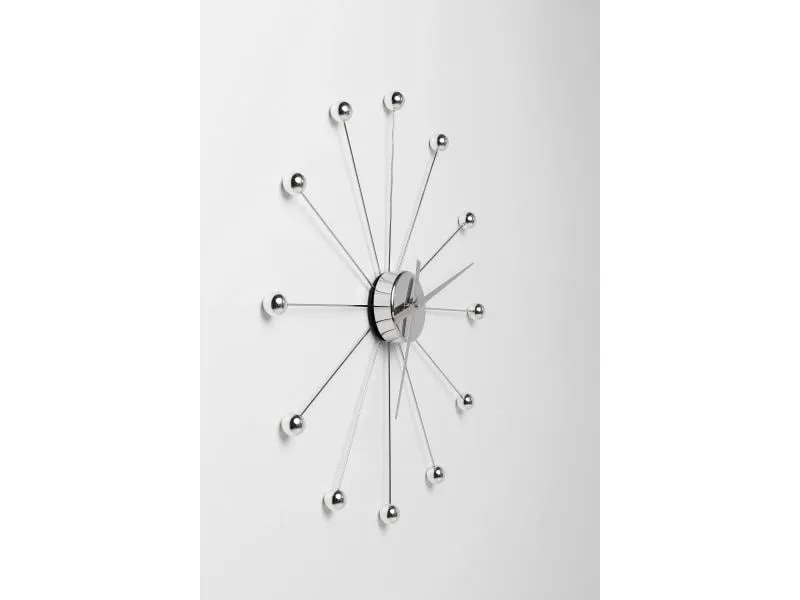 Kare Wanduhr Umbrella Ø 60 cm Chrome Kare Wanduhr Umbrella Ø 60 cm Chrome