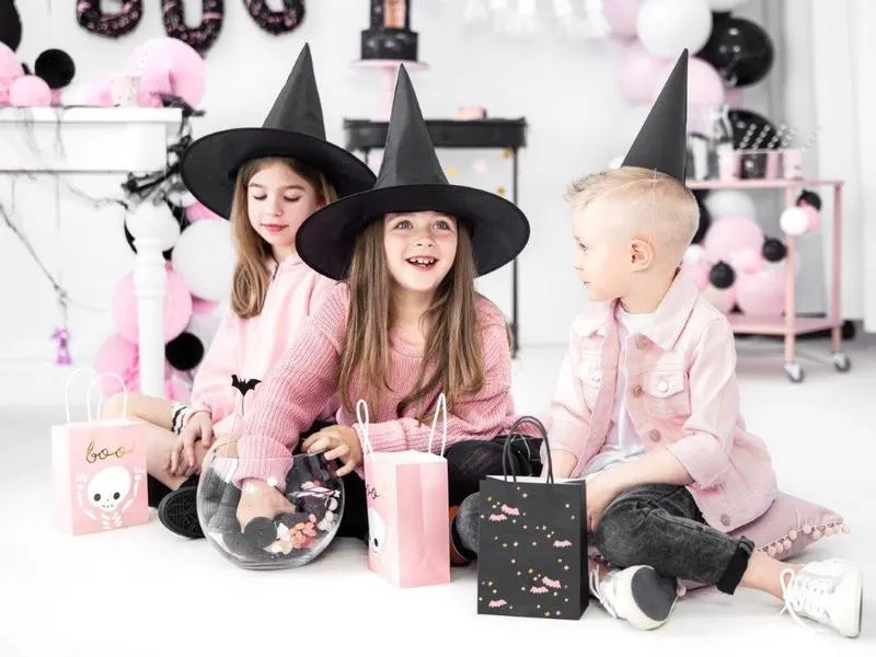 Partydeco Geschenkbox Fledermäuse Schwarz Partydeco Geschenkbox Fledermäuse Schwarz
