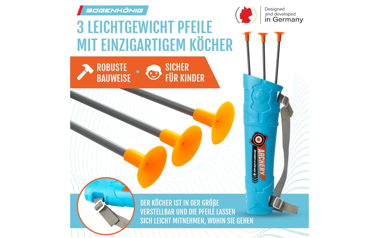 Bogenkönig Bogenschiess-Set 7-teilig