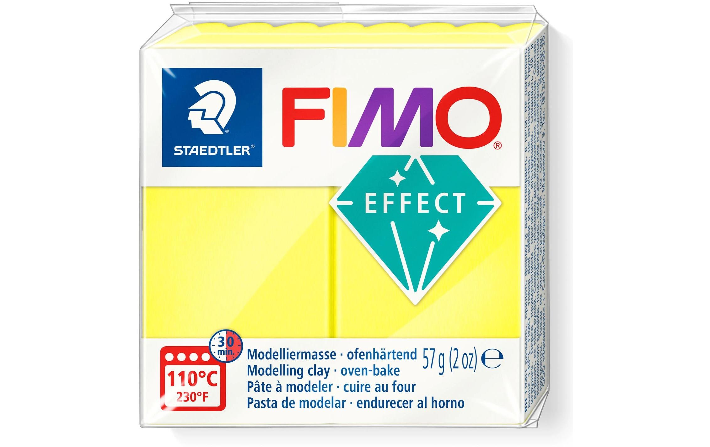 Fimo Modelliermasse Soft Neon Gelb