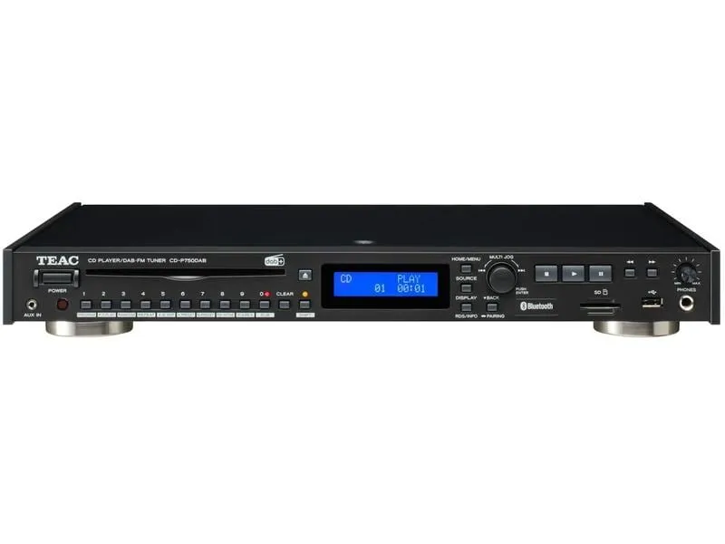 TEAC CD-Player CD-P750DAB-B Schwarz