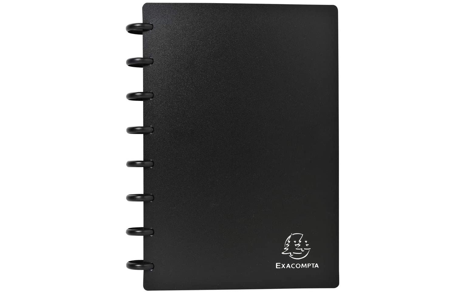 Exacompta Visitenkartenbuch für 120 Visitenkarten, Schwarz Exacompta Visitenkartenbuch für 120 Visitenkarten, Schwarz