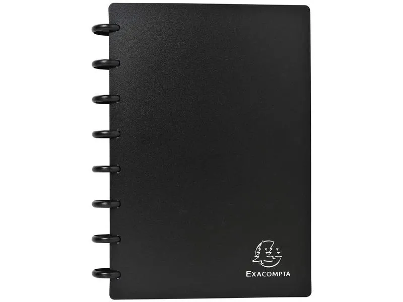 Exacompta Visitenkartenbuch für 120 Visitenkarten, Schwarz Exacompta Visitenkartenbuch für 120 Visitenkarten, Schwarz