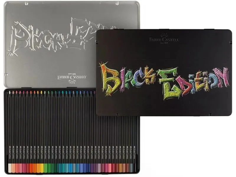 Faber-Castell Farbstifte Black Edition 36 Stück