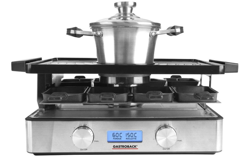Gastroback Raclette-Fondue Advanced Plus
