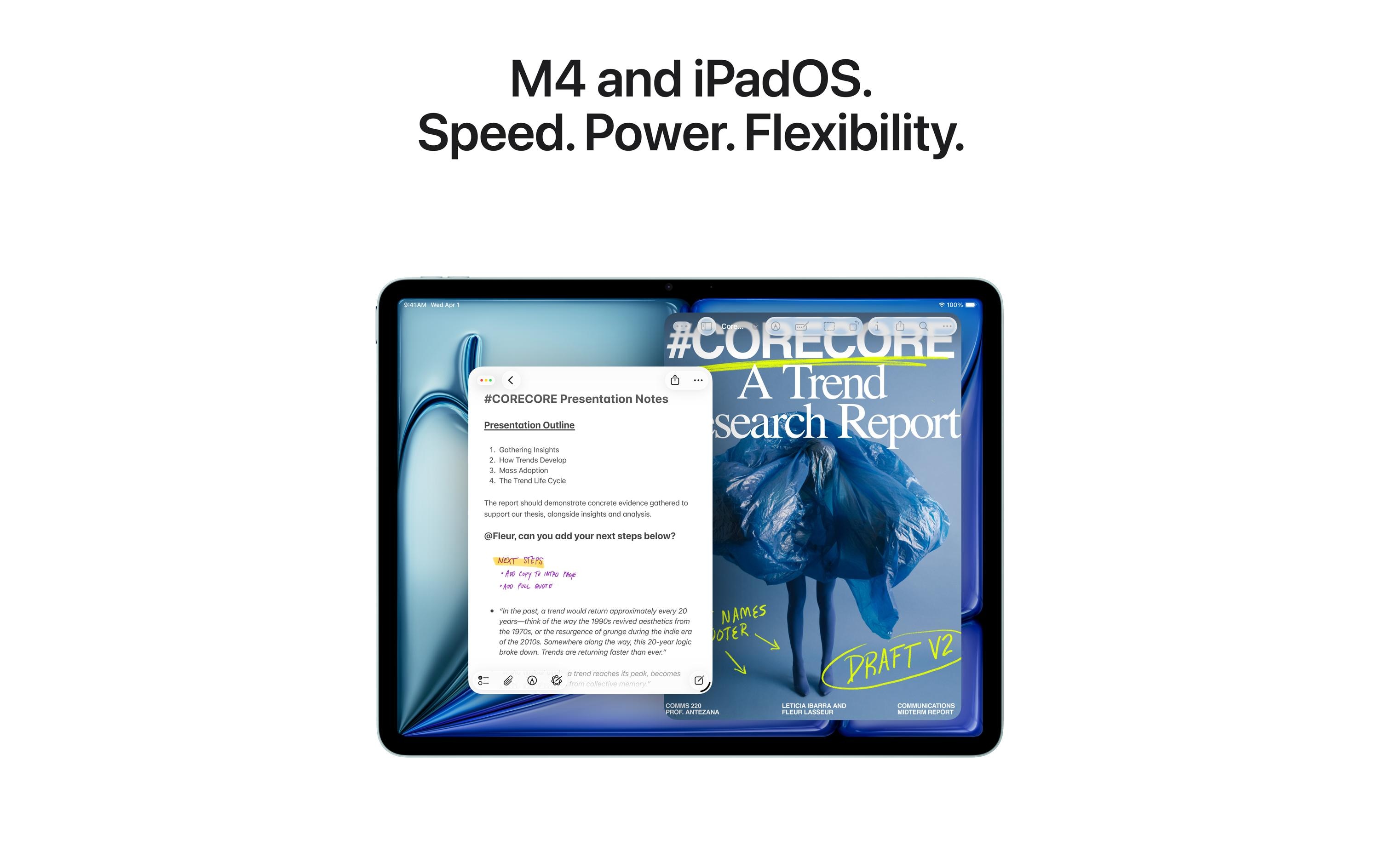 Apple iPad Air 11 M4 Cellular 2026 128 GB Violett