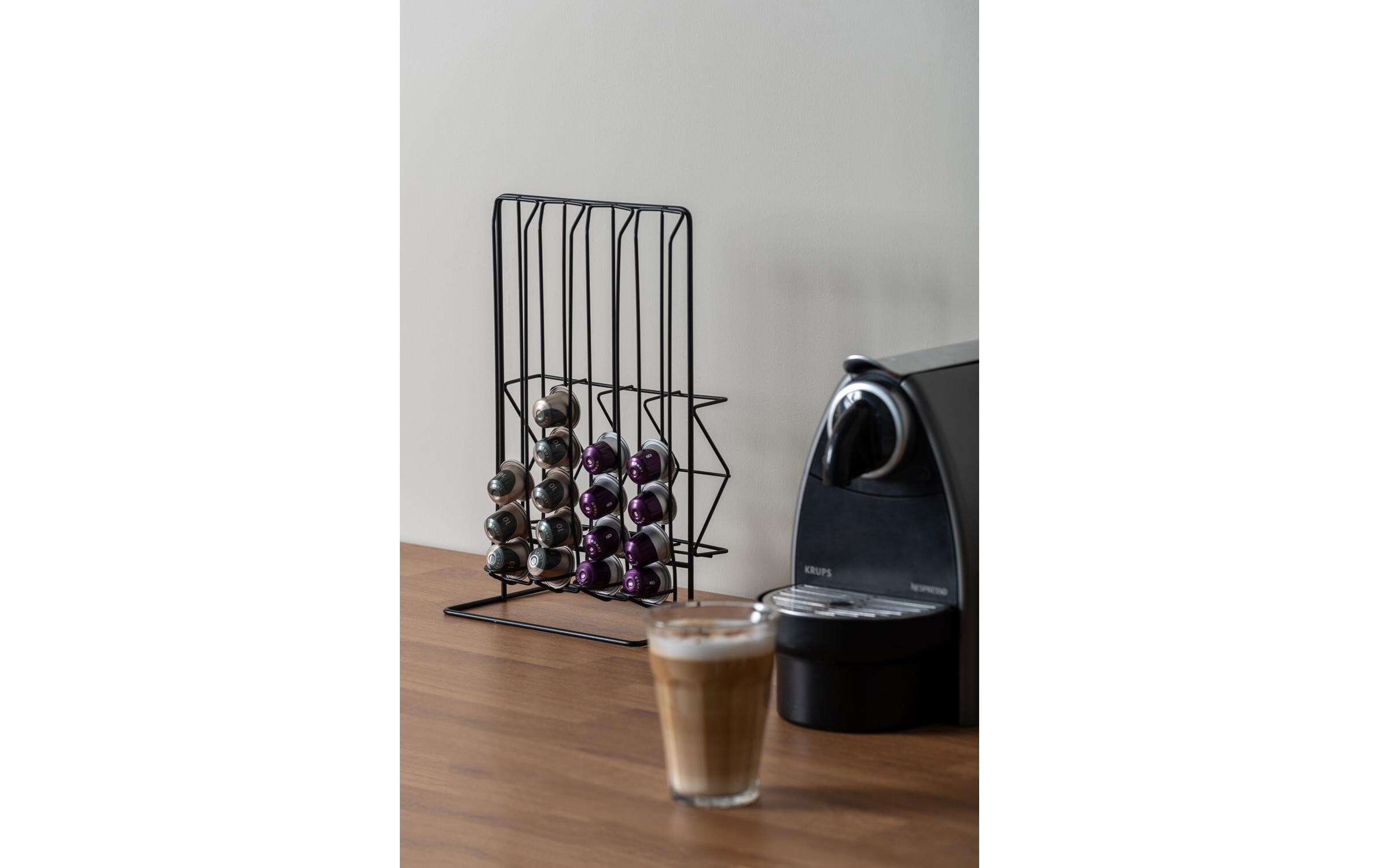 present time Kapselspender Wired, Schwarz