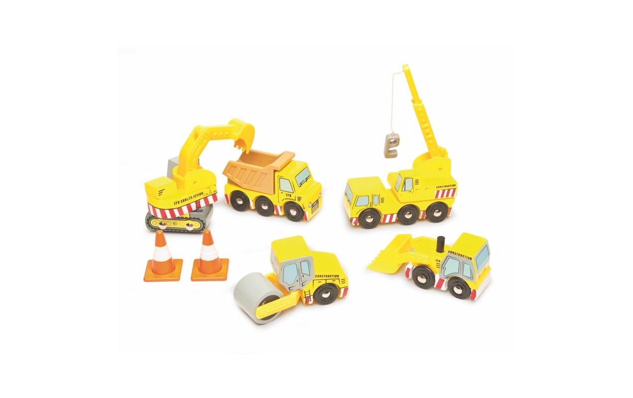 LE TOY VAN Spielzeugfahrzeug Baufahrzeug-Set