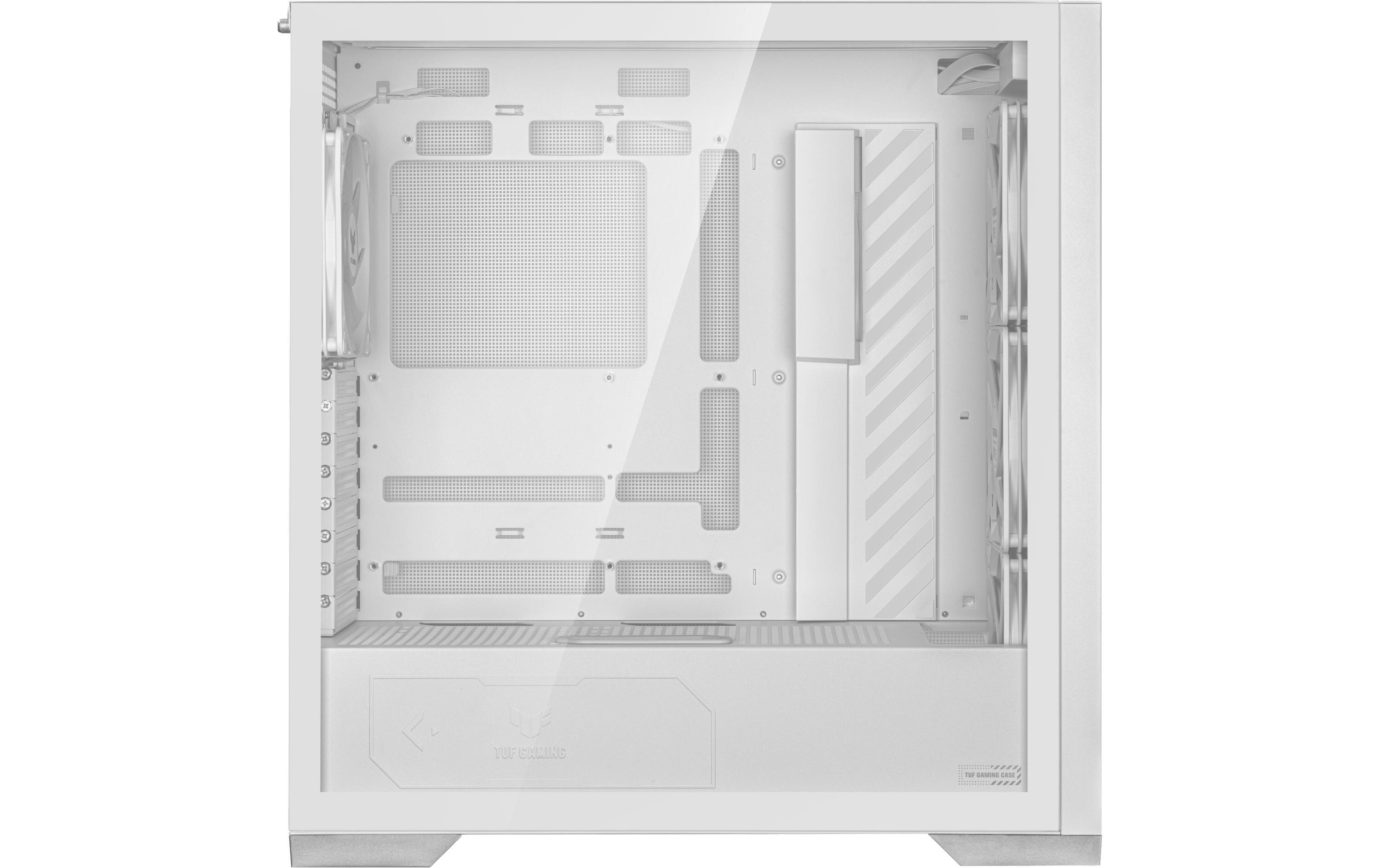 ASUS PC-Gehäuse TUF Gaming GT302 TG ARGB Weiss ASUS PC-Gehäuse TUF Gaming GT302 TG ARGB Weiss