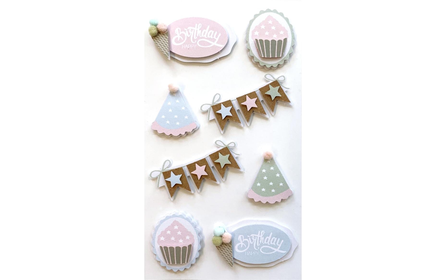 Artoz Motivsticker Geburtstag 1 Blatt