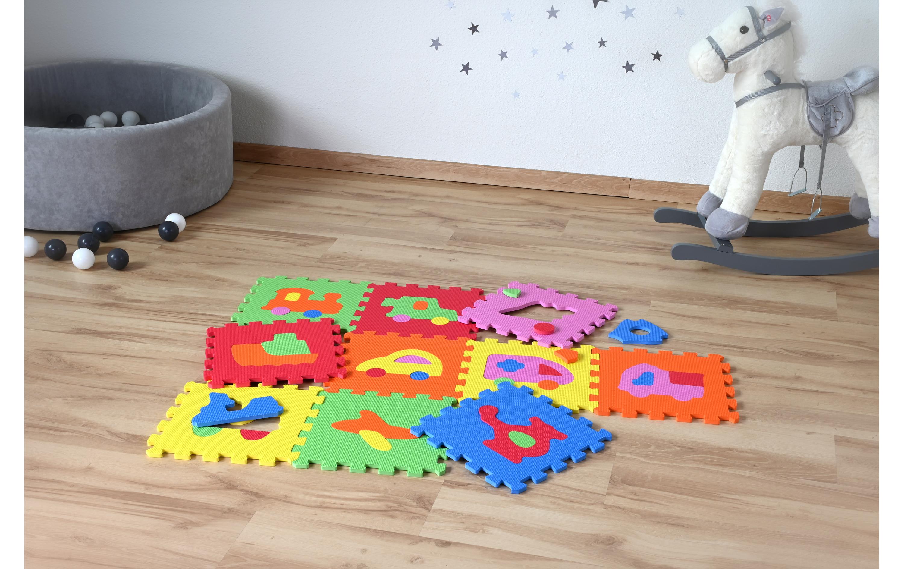 Knorrtoys Puzzlematte Fahrzeuge 9-Teilig