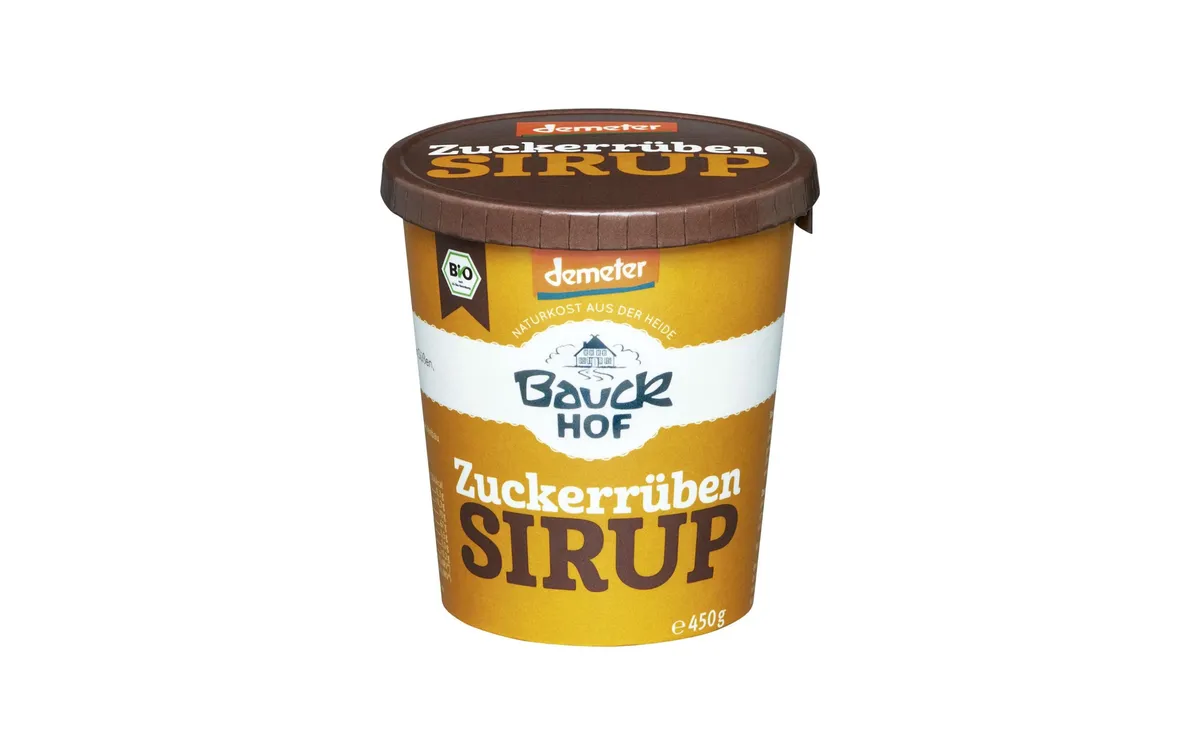 Bauck Mühle Bio Demeter Zuckerrübensirup 450 g Bauck Mühle Bio Demeter Zuckerrübensirup 450 g