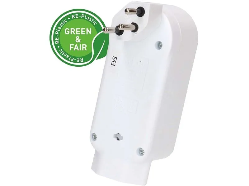 Max Hauri Abzweigstecker ADAPT 3+1x Typ 13, drehbar Green+Fair 3 Max Hauri Abzweigstecker ADAPT 3+1x Typ 13, drehbar Green+Fair 3