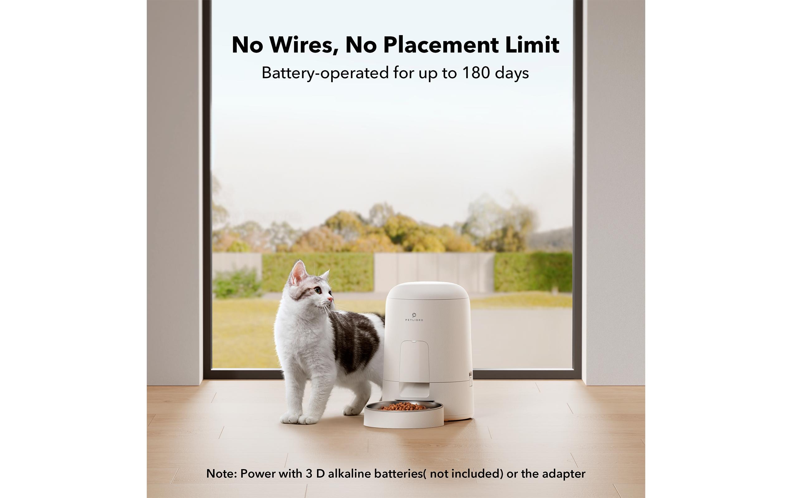 Petlibro Futterautomat Air Automatic Pet Feeder 2 l Weiss