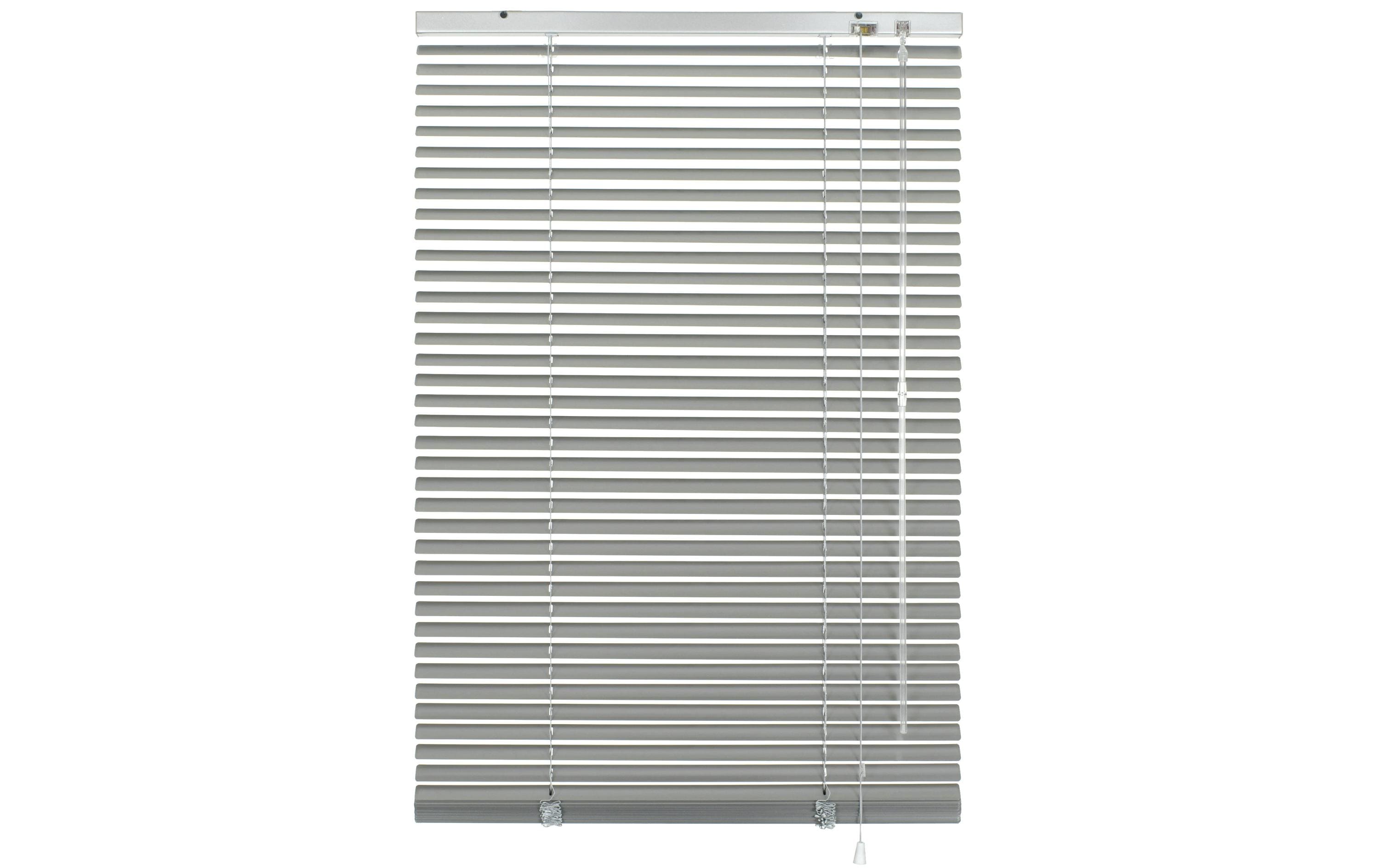 Gardinia Aluminium Jalousie Silber 60 x 130 cm