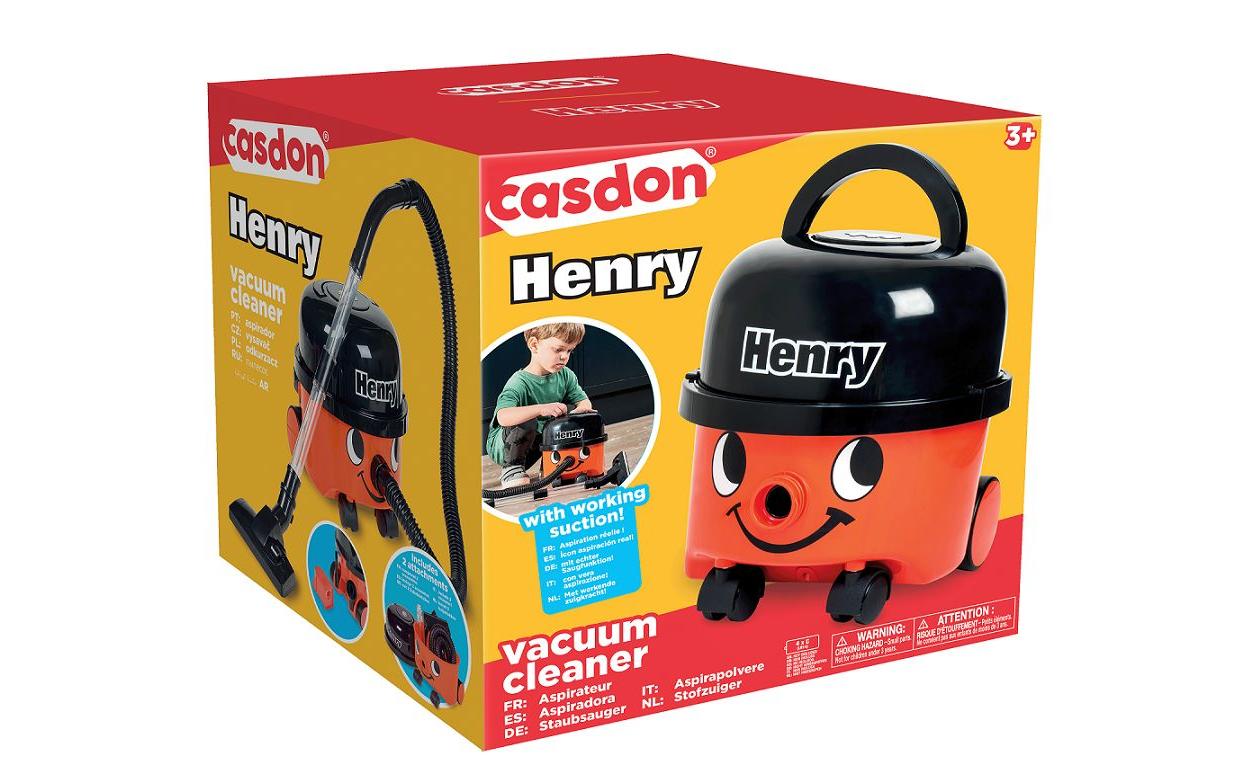 Casdon Spiel-Haushaltsgerät Staubsauger Henry