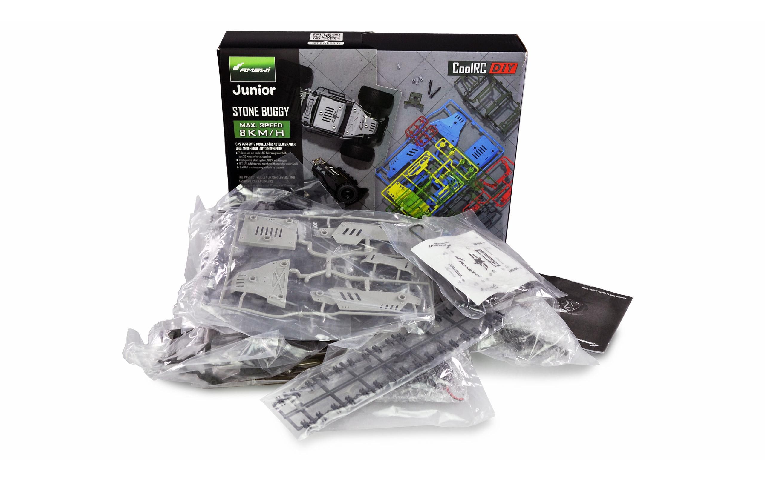 Amewi Buggy CoolRC DIY Stone 2WD Bausatz, 1:18