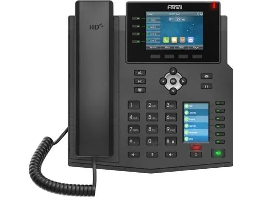 Fanvil Tischtelefon X5U V2 Schwarz Fanvil Tischtelefon X5U V2 Schwarz