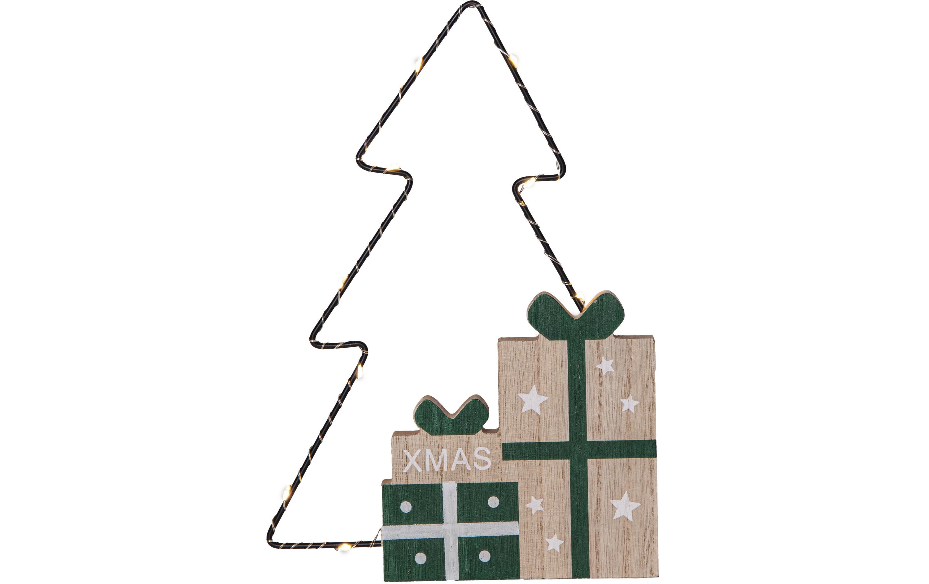 Star Trading Aufsteller JOLLY Warmweiss, Grün