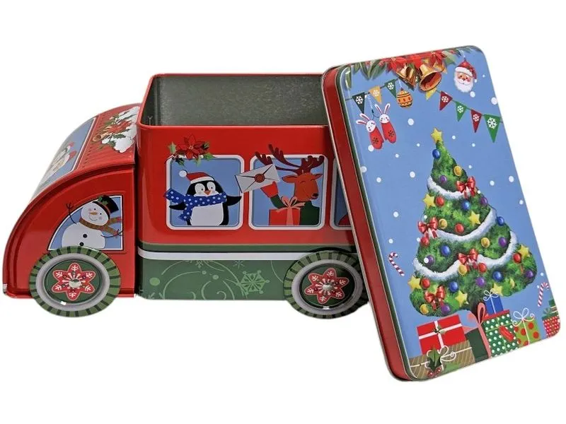 Dameco Guetzli-Dose Weihnachtsauto 9 x 21.5 x 11.5 cm Dameco Guetzli-Dose Weihnachtsauto 9 x 21.5 x 11.5 cm
