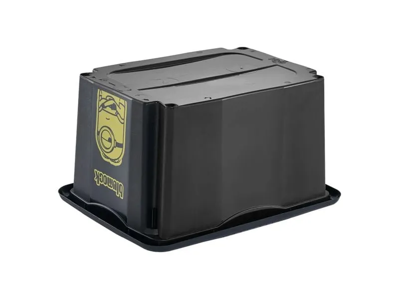keeeper Karolina Aufbewahrungsbox Kunststoff Schwarz 15 L keeeper Karolina Aufbewahrungsbox Kunststoff Schwarz 15 L