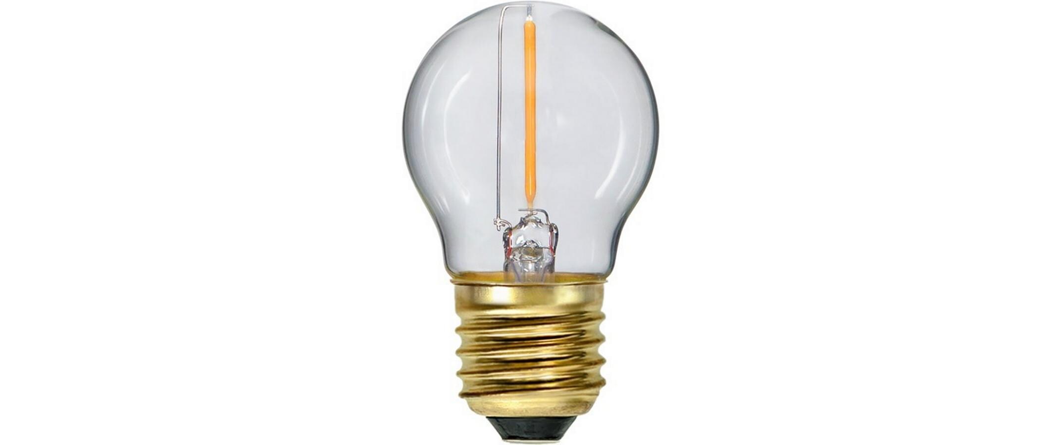 Star Trading LED L. Mittel E27 G45 Soft Glow 70 lm, 2100K, 0.8W, 220-240V