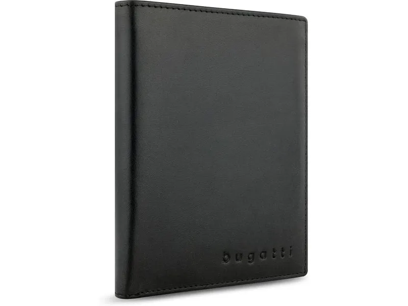 Bugatti Portemonnaie uper Slim RFID - Hochformatbörse Schwarz Bugatti Portemonnaie uper Slim RFID - Hochformatbörse Schwarz