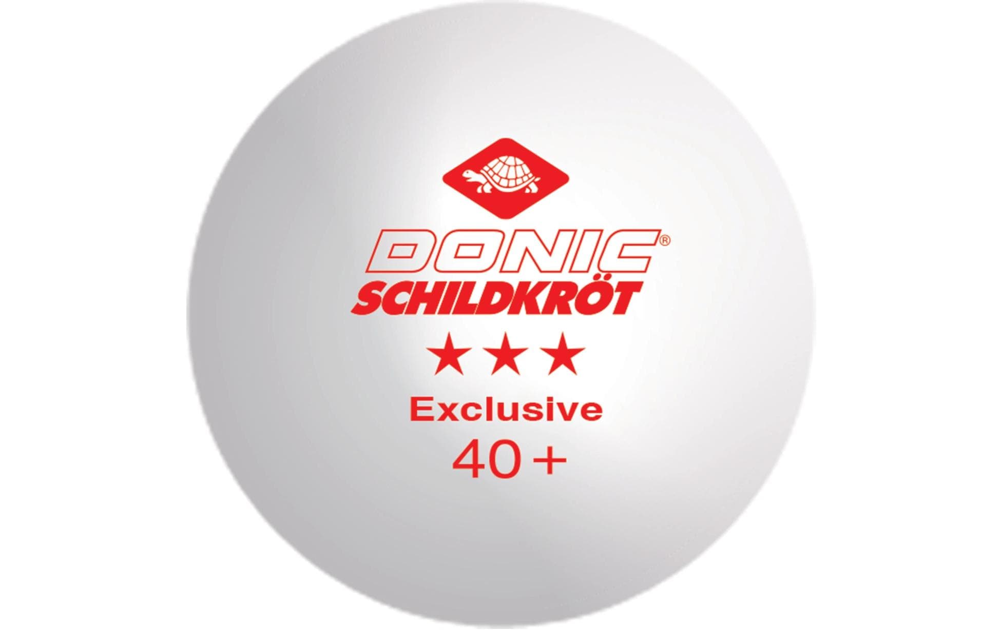 DONIC Schildkröt Tischtennisball 3-Stern Avantgard weiss