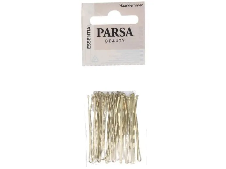 Parsa Beauty Haarklemme gewellt, Gold 20 Stück Parsa Beauty Haarklemme gewellt, Gold 20 Stück