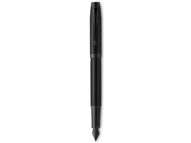Parker Füllfederhalter IM Achromatic, Fein (F), Schwarz Parker Füllfederhalter IM Achromatic, Fein (F), Schwarz