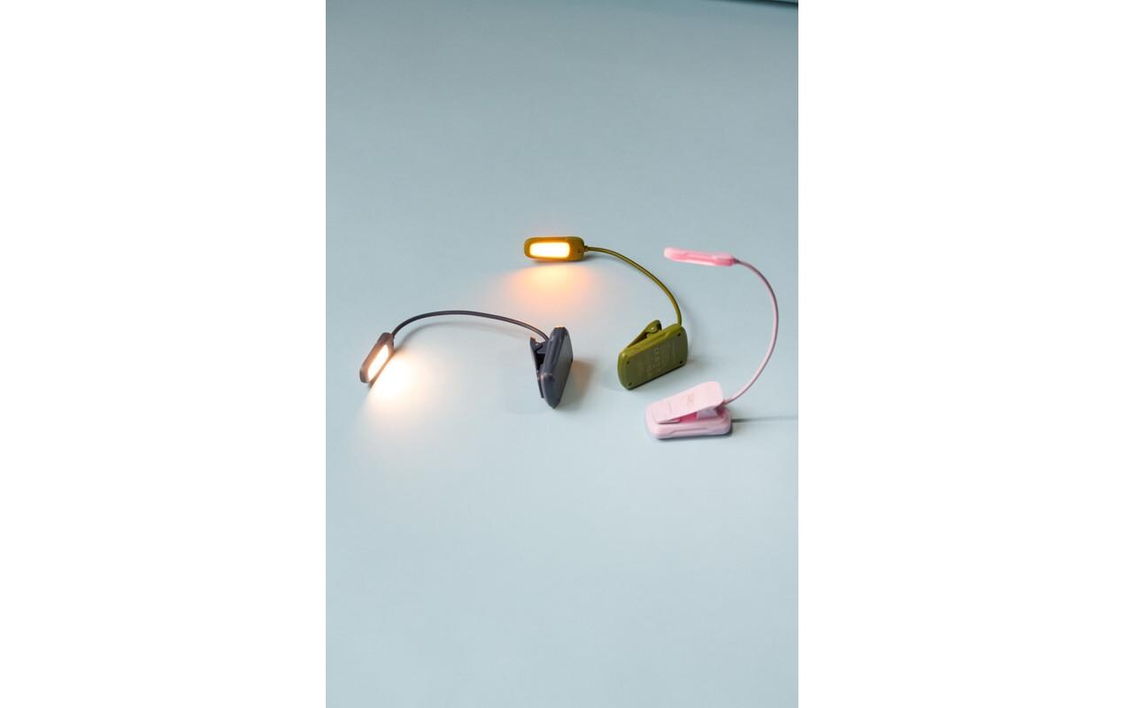 Kikkerland Leselicht Army Green