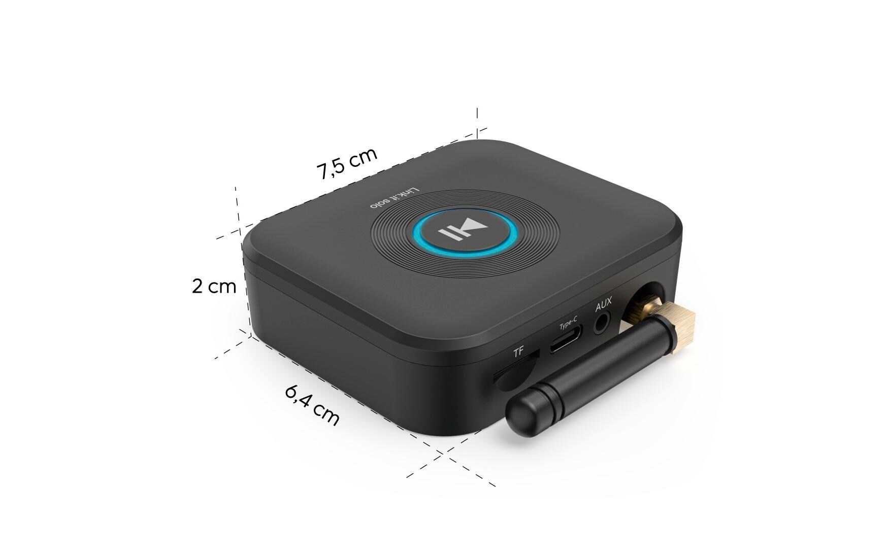Hama Audio-Adapter Link.it solo Bluetooth, Schwarz