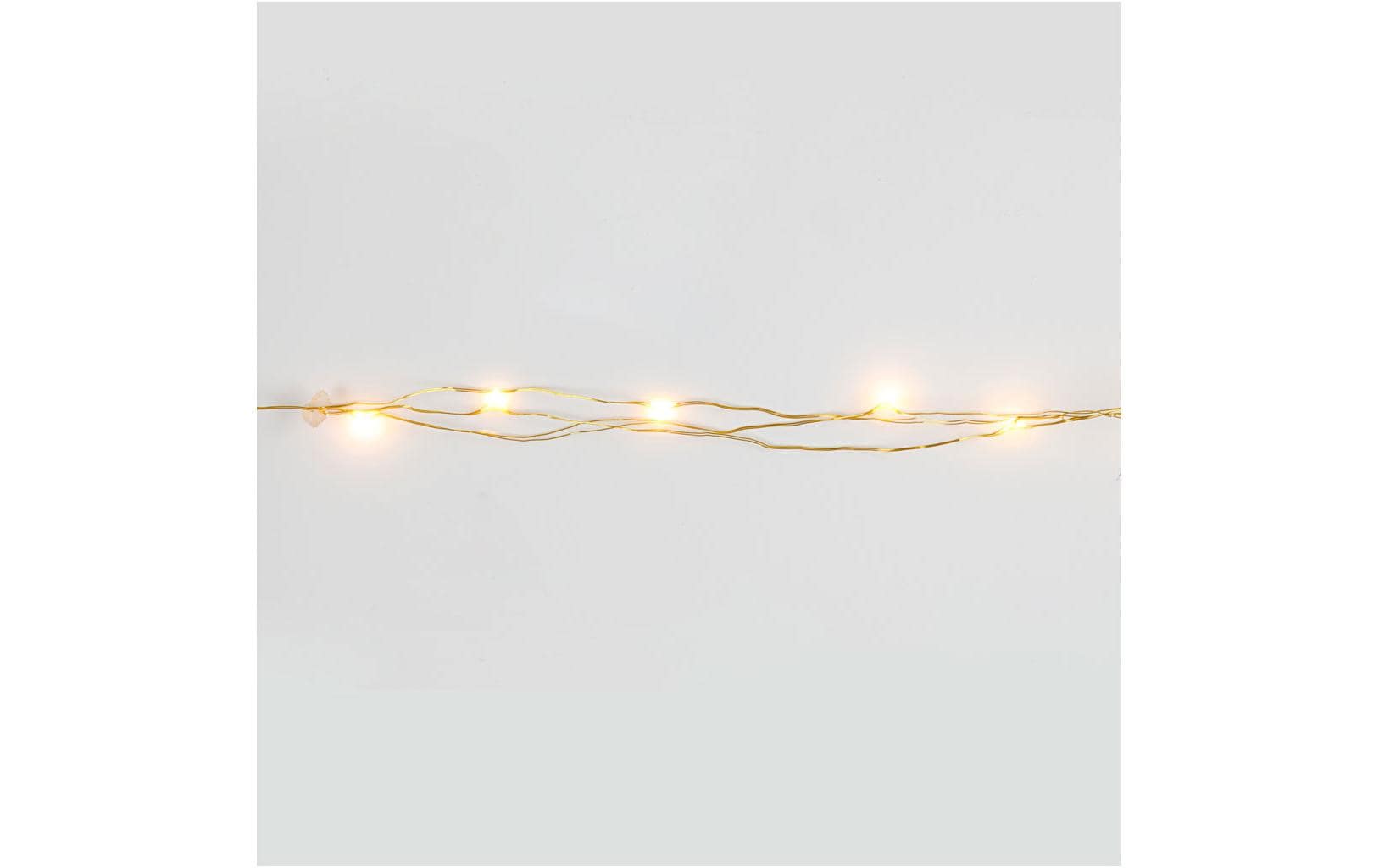 Creativ Company Lichterkette LED Mini 315 cm, Gold