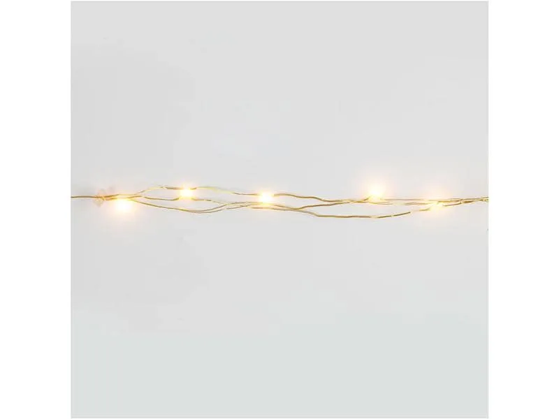 Creativ Company Lichterkette LED Mini 315 cm, Gold