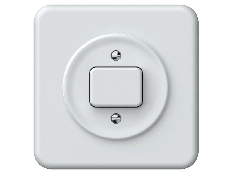 Hager Schalter ORIGIN UP-Druckschalter SCH3 QuickConnect ws