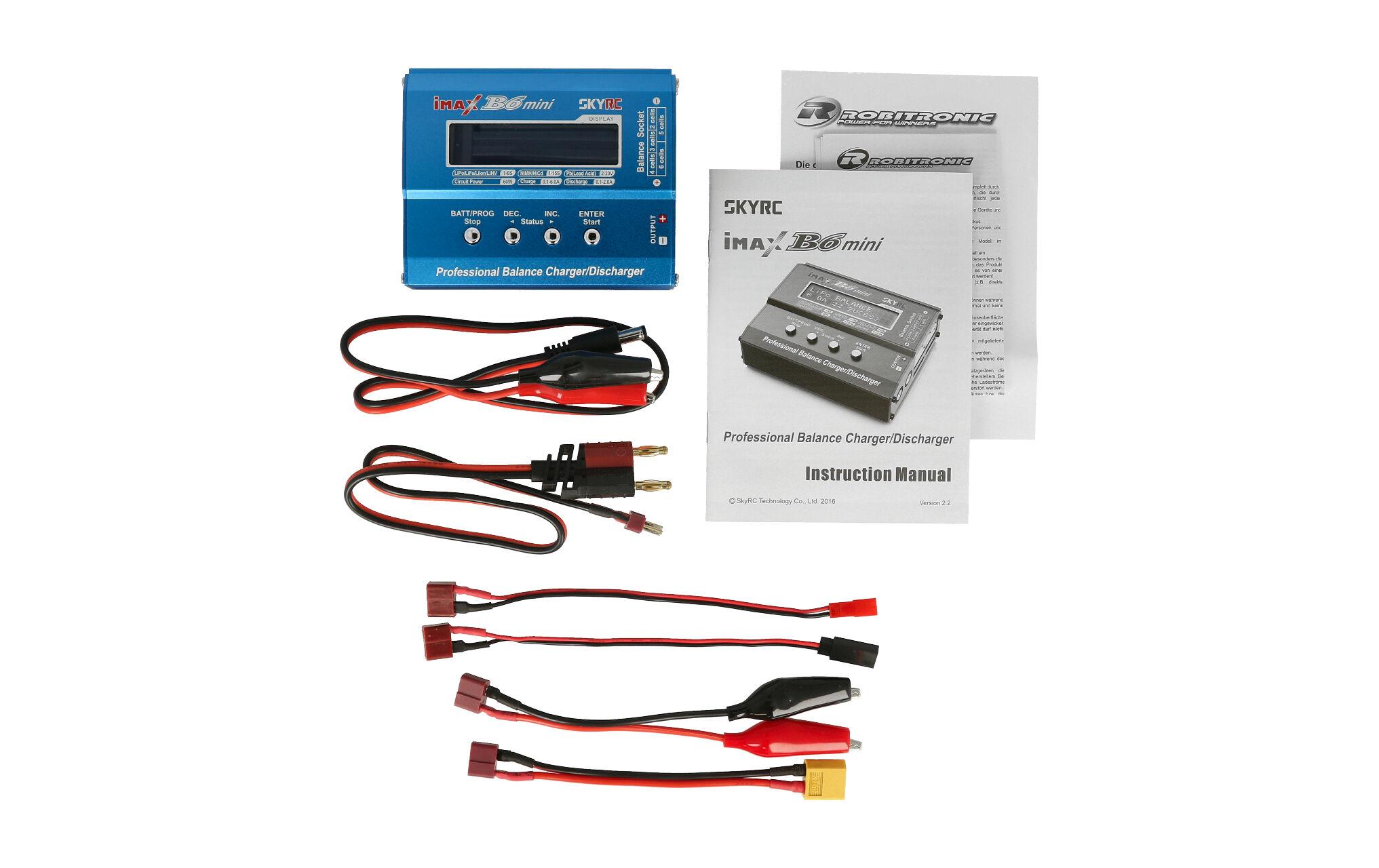 SKYRC Ladegerät iMAX B6 mini DC 60W, 1-6S