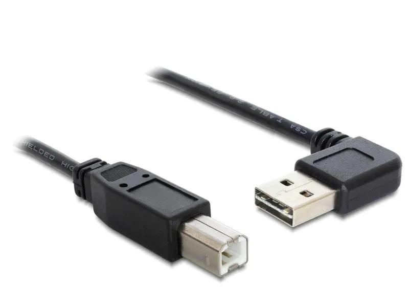 Delock USB 2.0-Kabel EASY-USB USB A - USB B 0.5 m