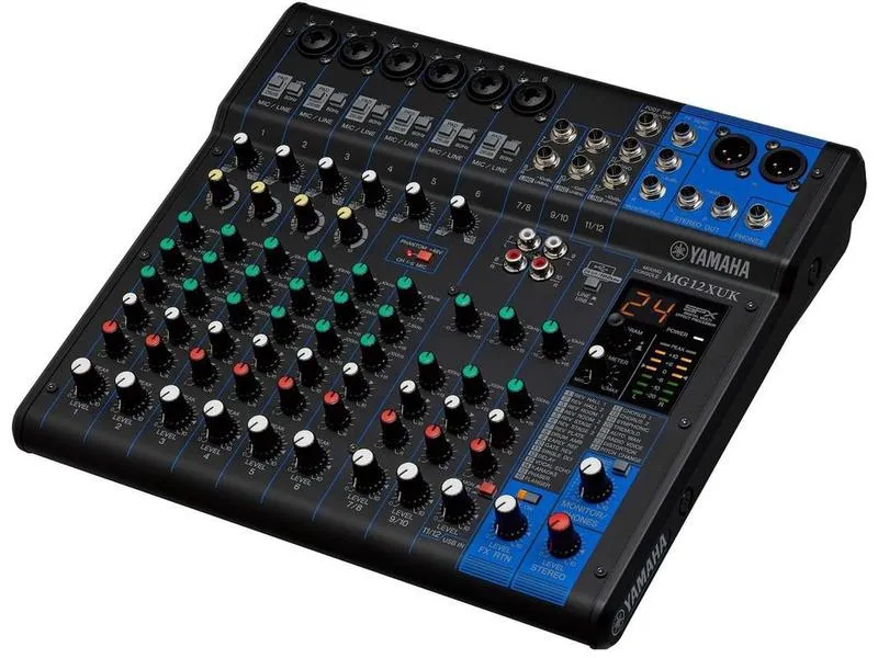 Yamaha Mischpult MG12XUK - 12-Kanal, analog Yamaha Mischpult MG12XUK - 12-Kanal, analog
